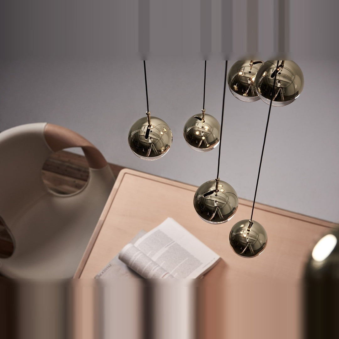 Dora Pendant PL5 by Seed Design, styled in a room setting, view 6