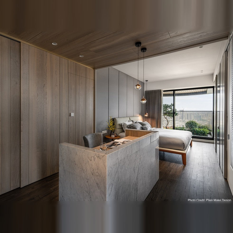 Dora Pendant P3 by Seed Design, styled in a room setting, view 5