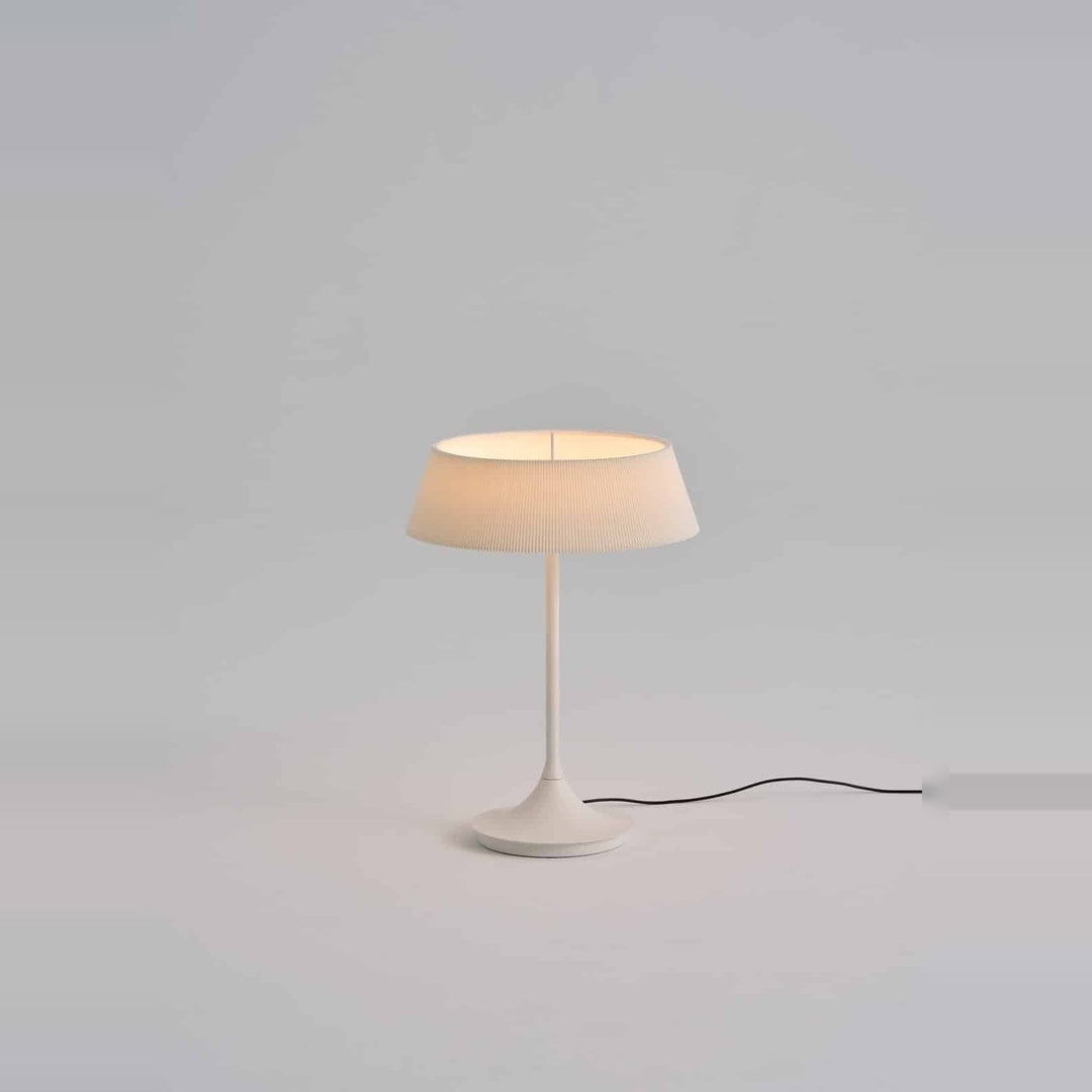 Halo Table Lamp by Seed Design in White, studio shot