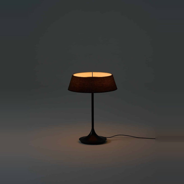 Halo Table Lamp by Seed Design, styled in a room setting, view 6