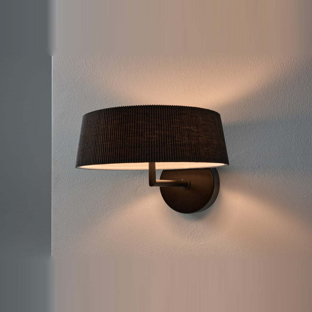 Halo Wall Sconce by Seed Design, styled in a room setting, view 2