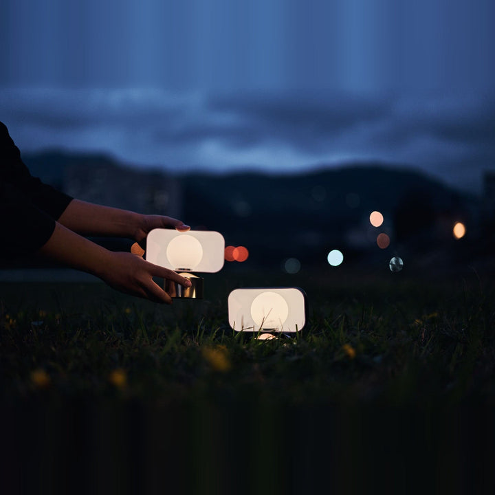 Hoodie Table Lamp by Seed Design, styled in a room setting, view 5