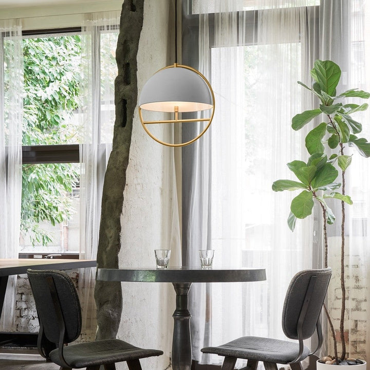 Huan Pendant by Seed Design, styled in a room setting, view 5