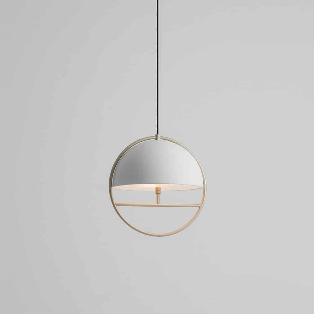 Huan Pendant by Seed Design in White / S, studio shot