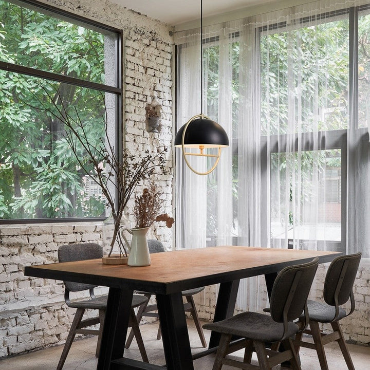 Huan Pendant by Seed Design, styled in a room setting, view 7