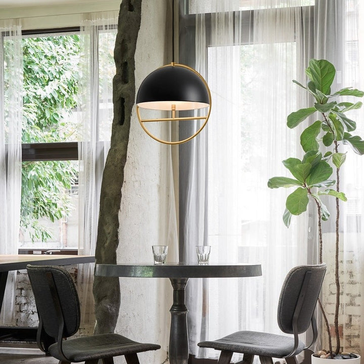 Huan Pendant by Seed Design, styled in a room setting, view 6