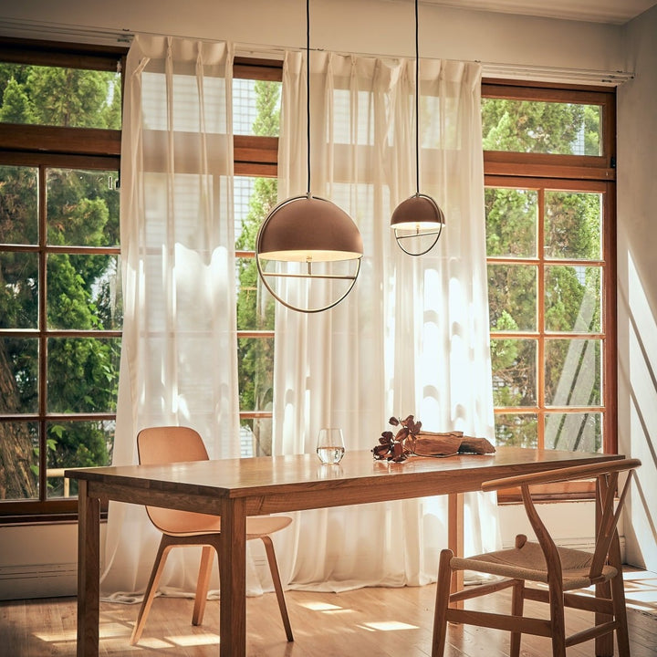 Huan Pendant by Seed Design, styled in a room setting