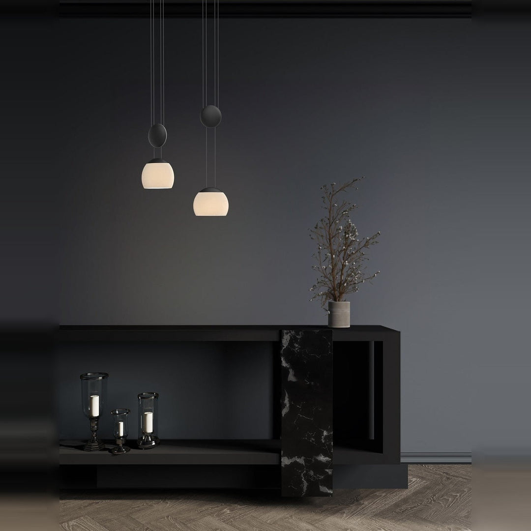 Jojo LED Pendant by Seed Design, styled in a room setting, view 9