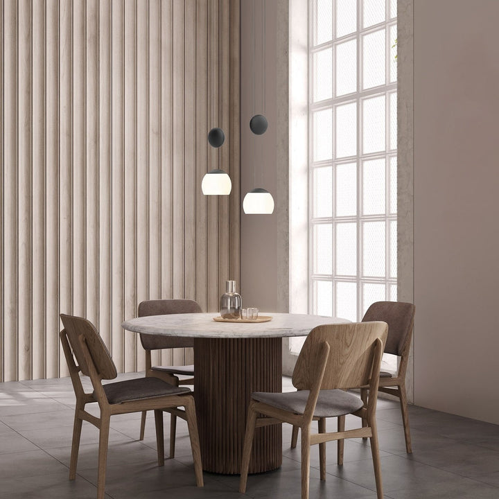 Jojo LED Pendant by Seed Design, styled in a room setting, view 2
