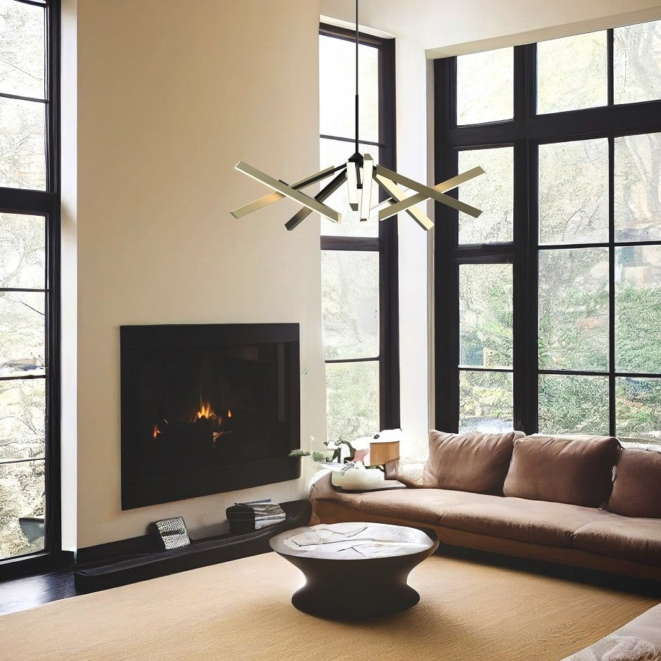 Konnect Pendant P10 by Seed Design, styled in a room setting, view 2