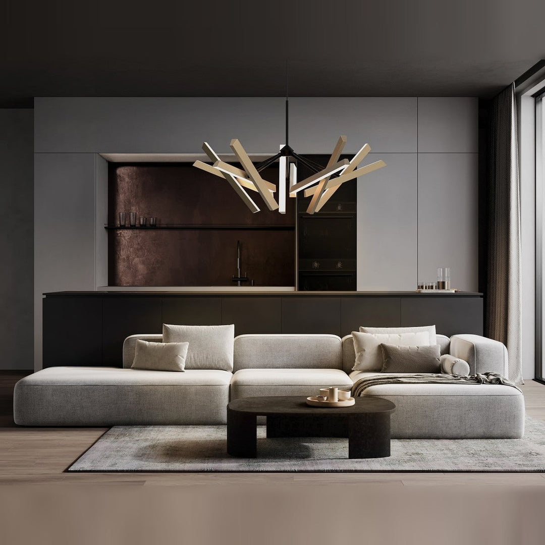 Konnect Pendant P10 by Seed Design, styled in a room setting, view 4