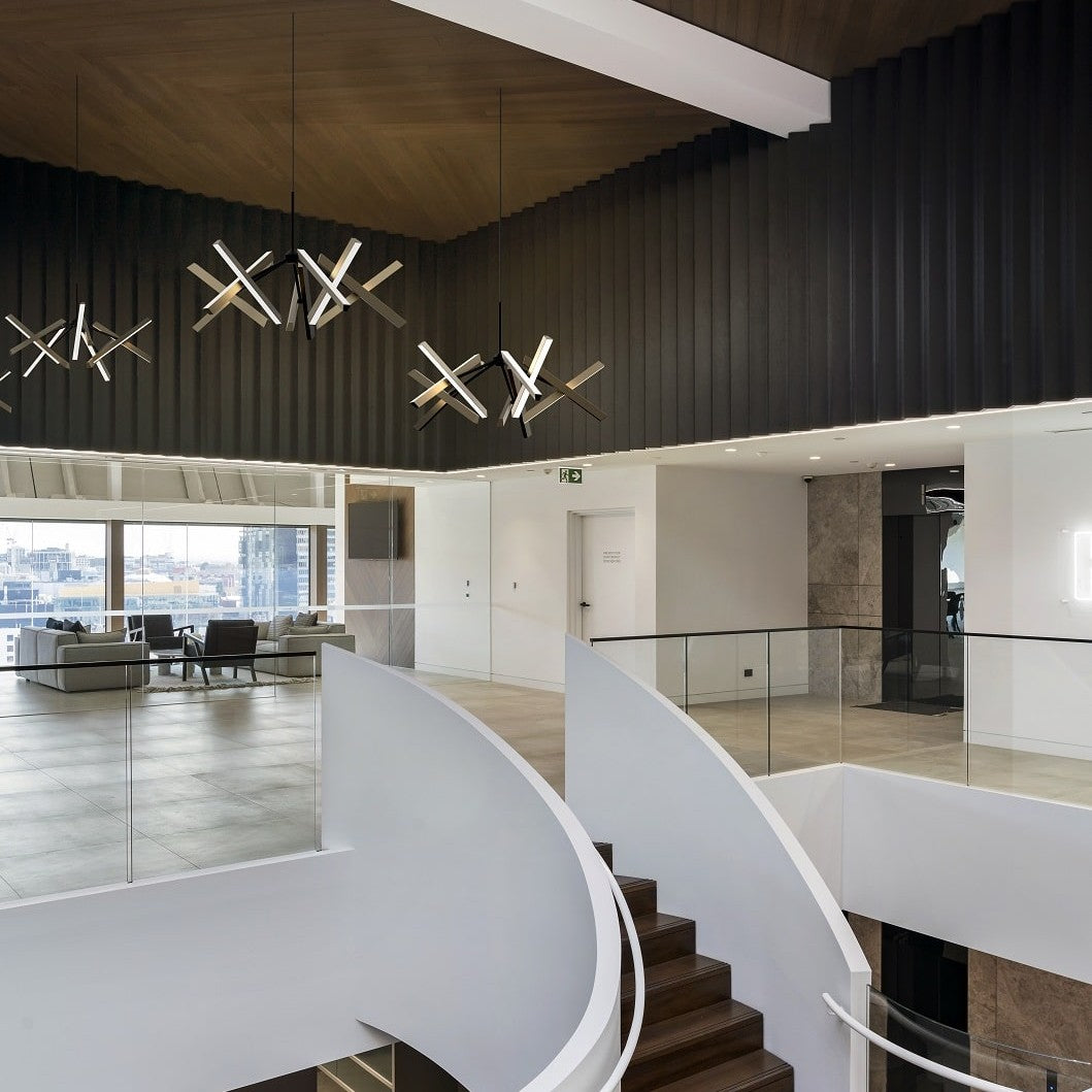 Konnect Pendant P10 by Seed Design, styled in a room setting