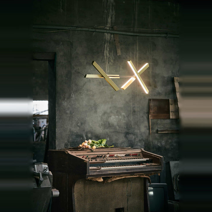 Konnect Pendant PL4 by Seed Design, styled in a room setting
