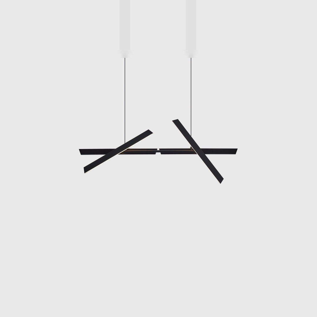 Konnect Pendant PL4 by Seed Design in Black, studio shot