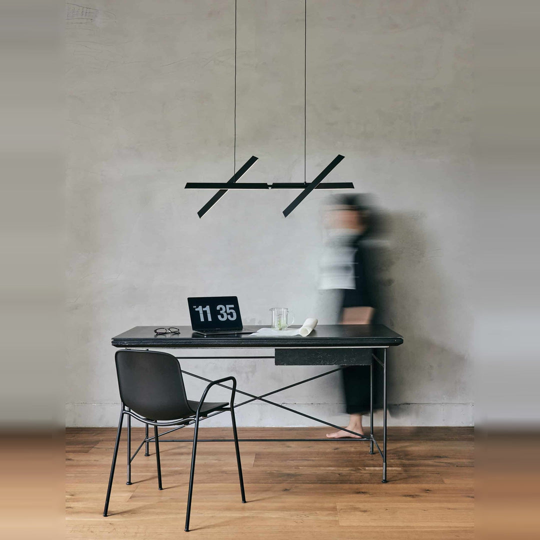 Konnect Pendant PL4 by Seed Design, styled in a room setting, view 4