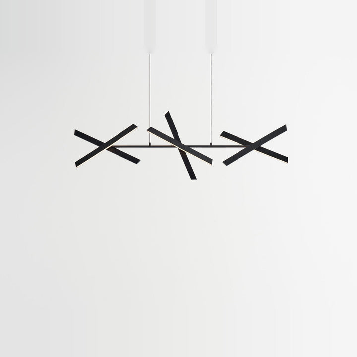 Konnect Pendant PL6 by Seed Design in Black, studio shot