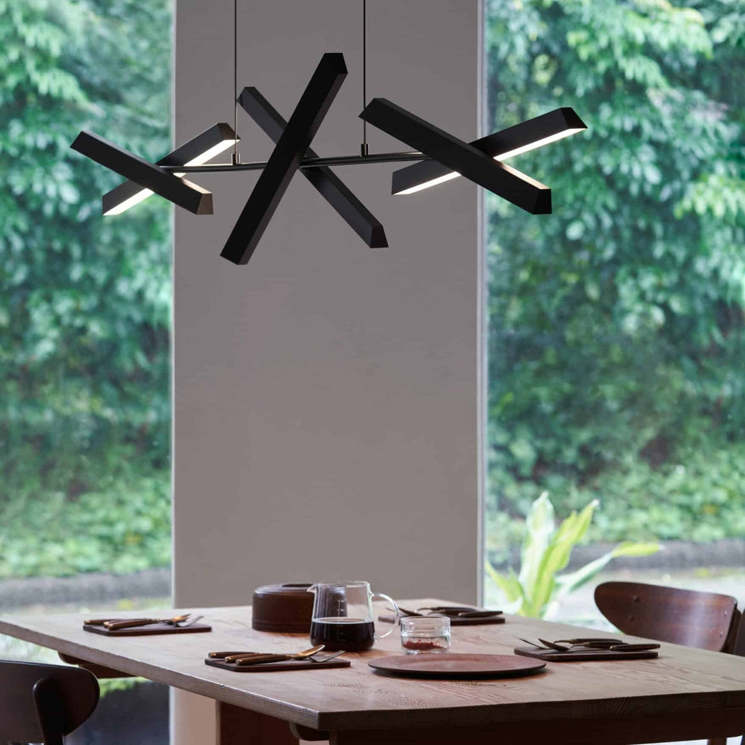 Konnect Pendant PL6 by Seed Design, styled in a room setting, view 2