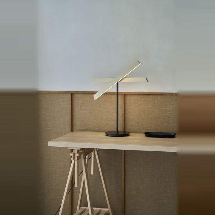 Konnect Table Lamp by Seed Design, styled in a room setting