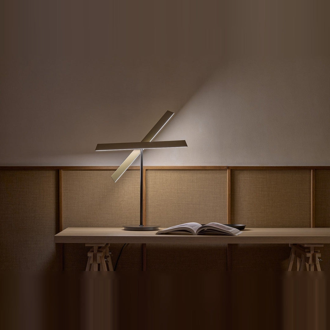 Konnect Table Lamp by Seed Design, styled in a room setting, view 5