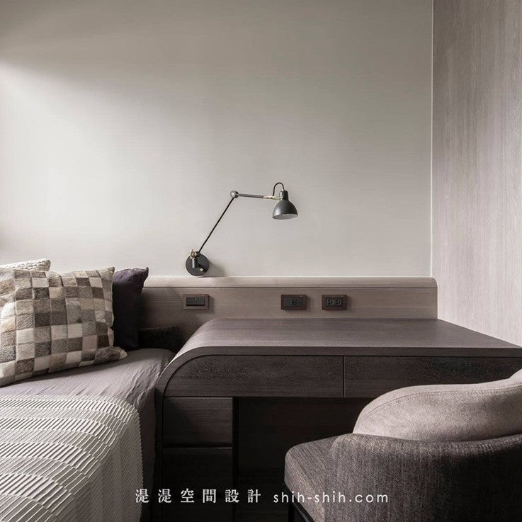 Laito Gentle Wall Sconce by Seed Design, styled in a room setting, view 3