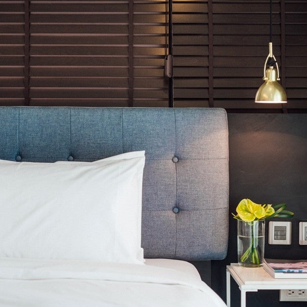 Laito Pendant M by Seed Design, styled in a room setting
