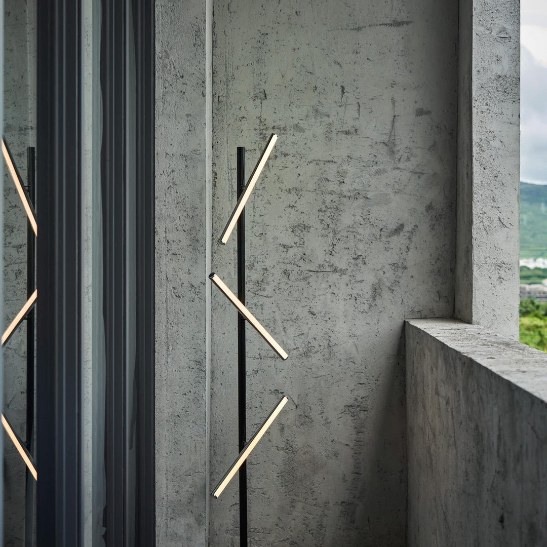 Lisa Floor Lamp by Seed Design, styled in a room setting
