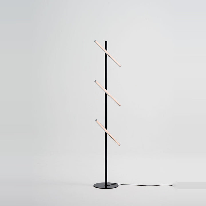 Lisa Floor Lamp by Seed Design in Black, studio shot