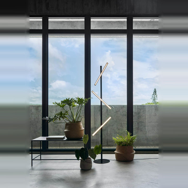 Lisa Floor Lamp by Seed Design, styled in a room setting, view 4