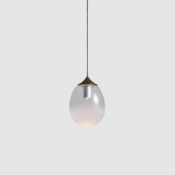 Mist LED Pendant by Seed Design in Cocoa / S, studio shot