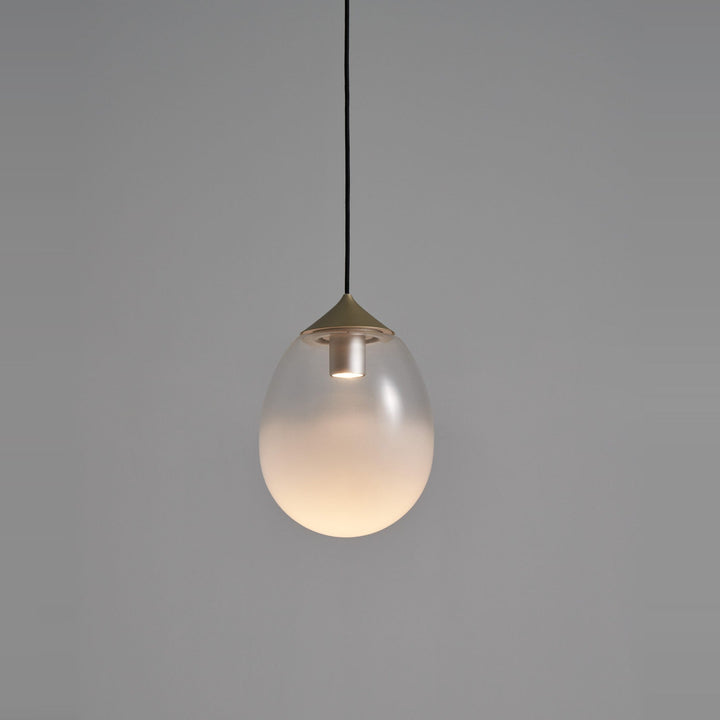 Mist LED Pendant by Seed Design in Champagne Gold / L, studio shot