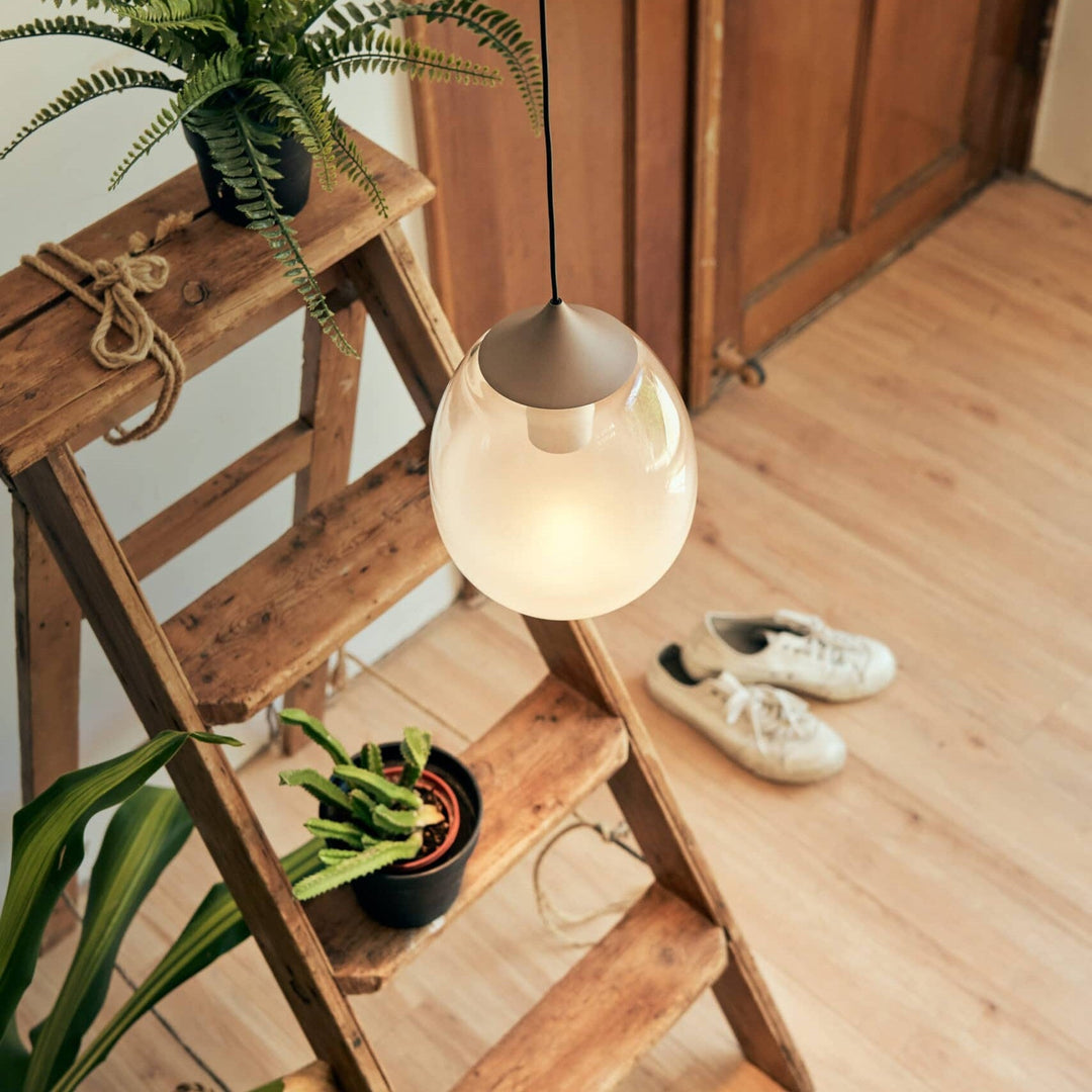 Mist LED Pendant by Seed Design, styled in a room setting, view 7