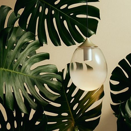 Mist LED Pendant by Seed Design, styled in a room setting, view 6