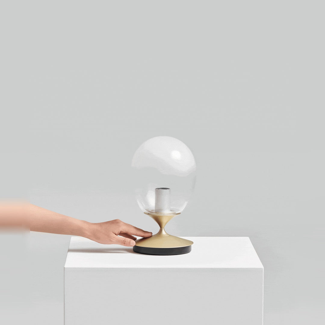 Mist LED Table Lamp by Seed Design, studio shot, view 2