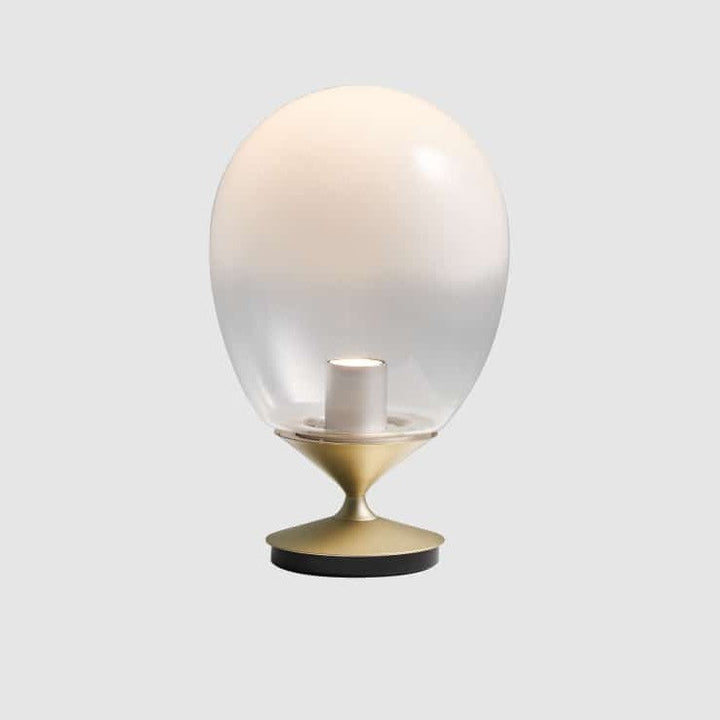 Mist LED Table Lamp by Seed Design in Champagne Gold / L, studio shot