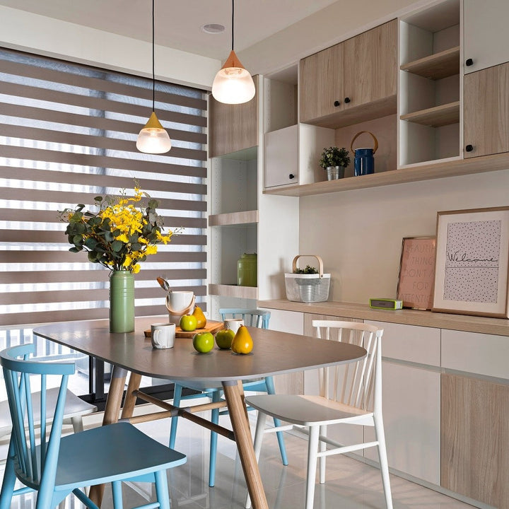 Mist Pendant M by Seed Design, styled in a room setting, view 4