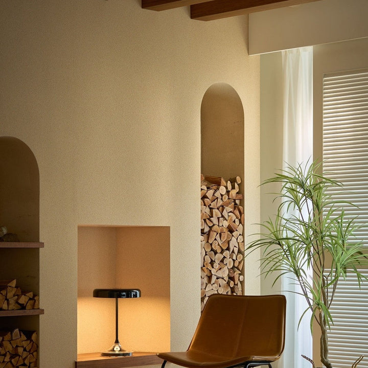 Mr. DJ Table Lamp by Seed Design, styled in a room setting, view 2