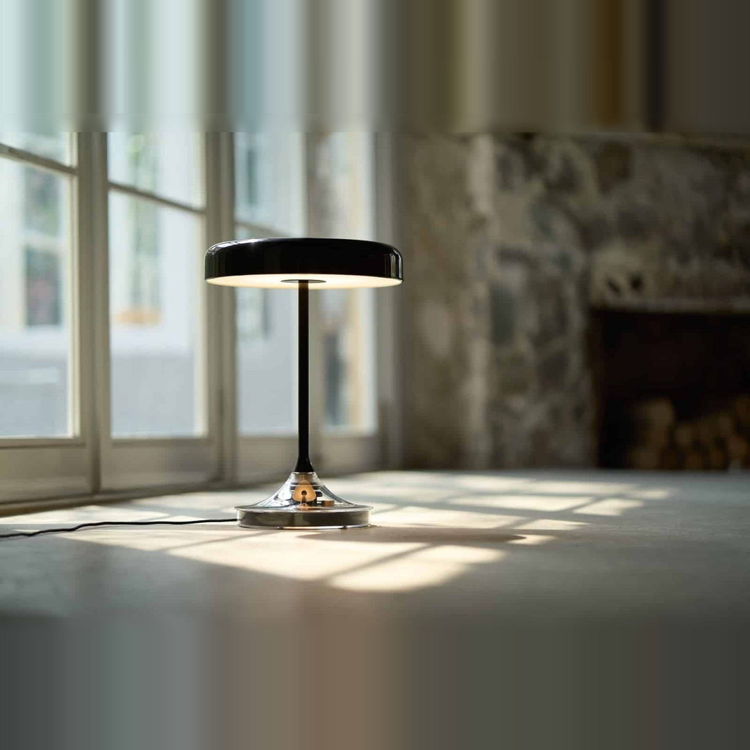 Mr. DJ Table Lamp by Seed Design, styled in a room setting, view 8