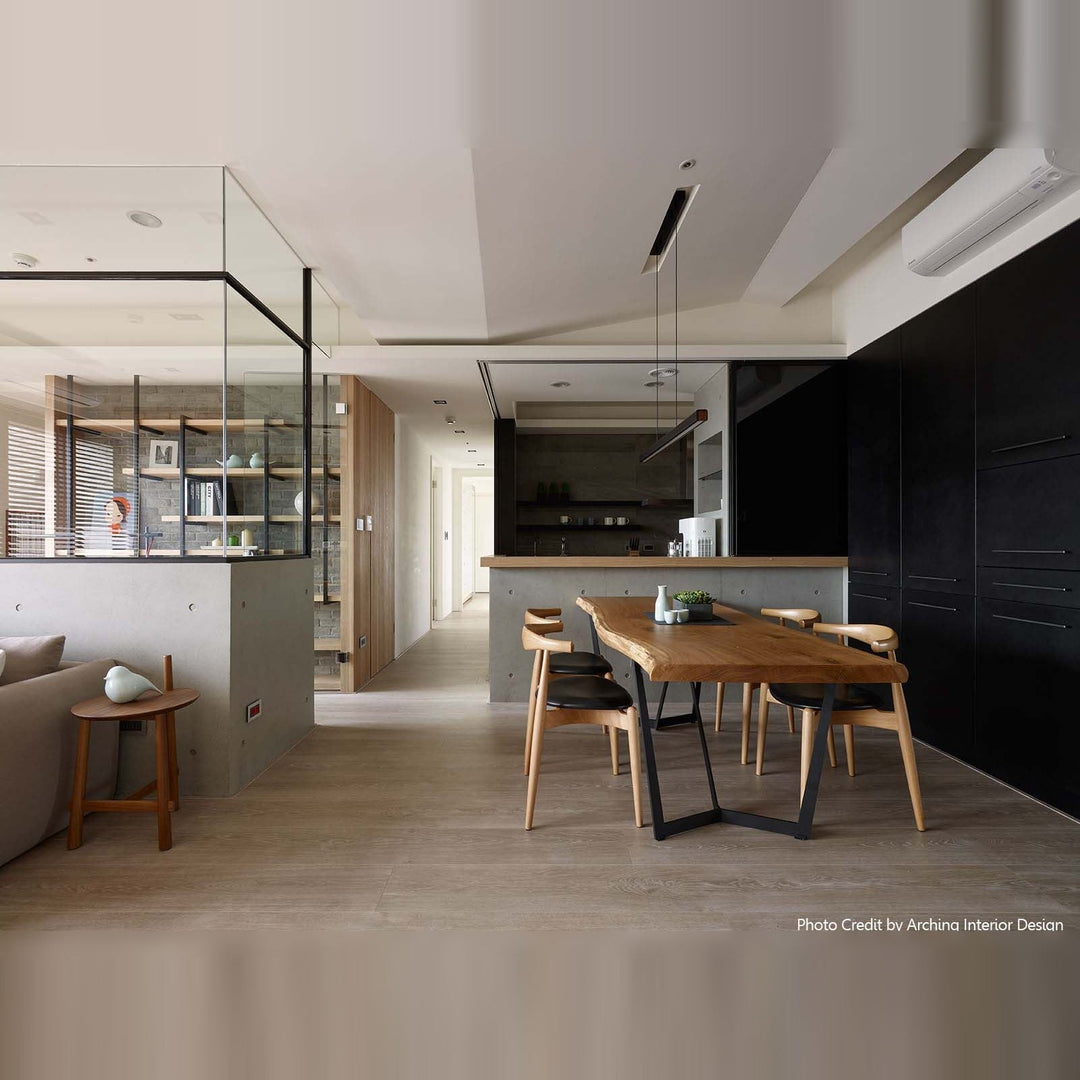 Mumu Pendant L by Seed Design, styled in a room setting, view 8