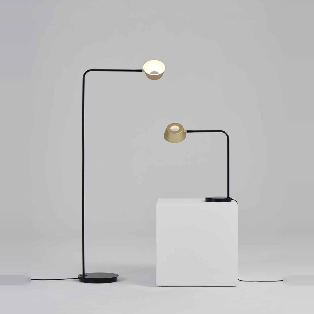 Olo Floor Lamp by Seed Design, styled in a room setting, view 4