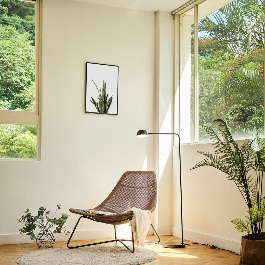 Olo Floor Lamp by Seed Design, styled in a room setting