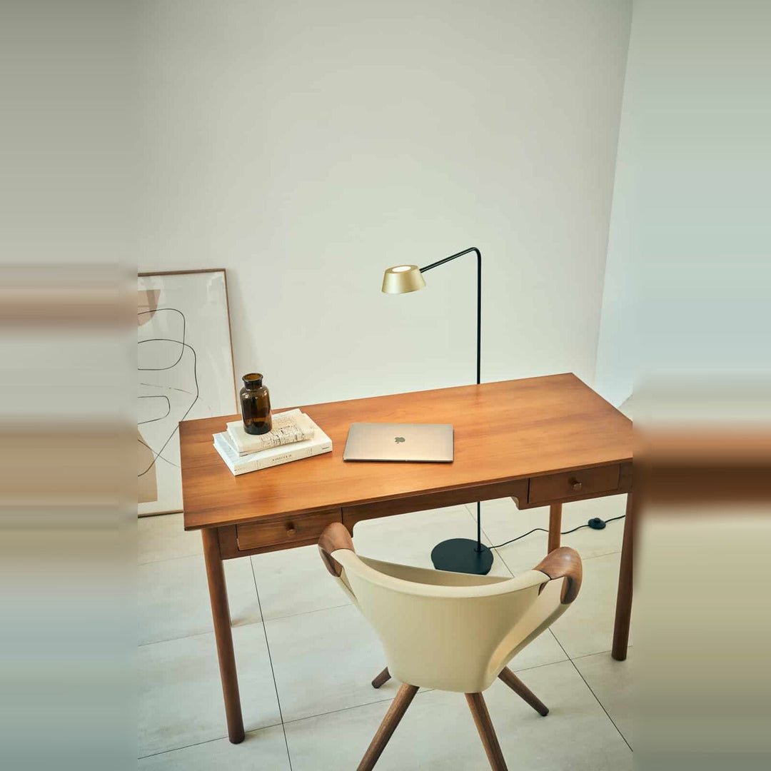 Olo Floor Lamp by Seed Design, styled in a room setting, view 3
