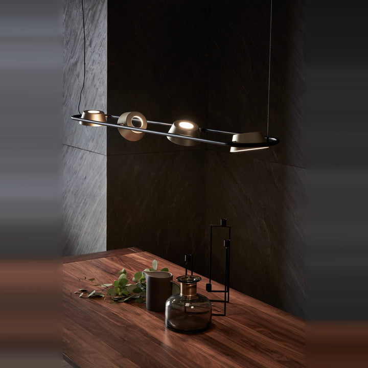 Olo Pendant PL4 by Seed Design, styled in a room setting, view 5