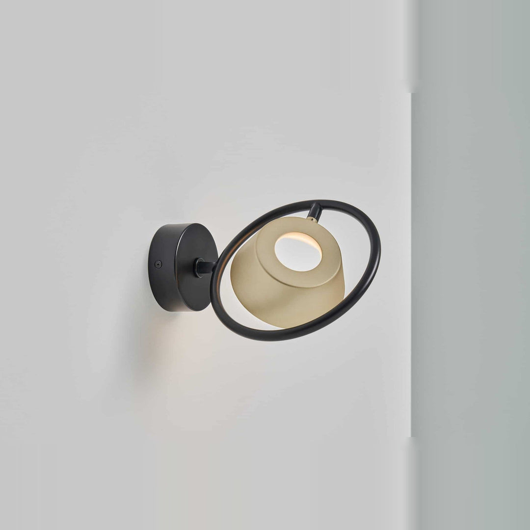 Olo Ring Wall Lamp by Seed Design, styled in a room setting, view 10