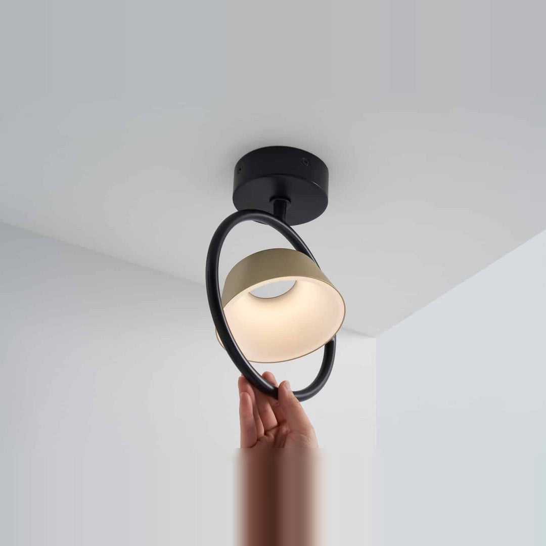Olo Ring Wall Lamp by Seed Design, styled in a room setting, view 8