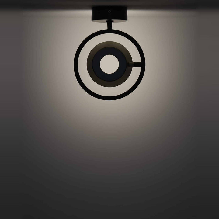 Olo Ring Wall Lamp by Seed Design, styled in a room setting, view 7