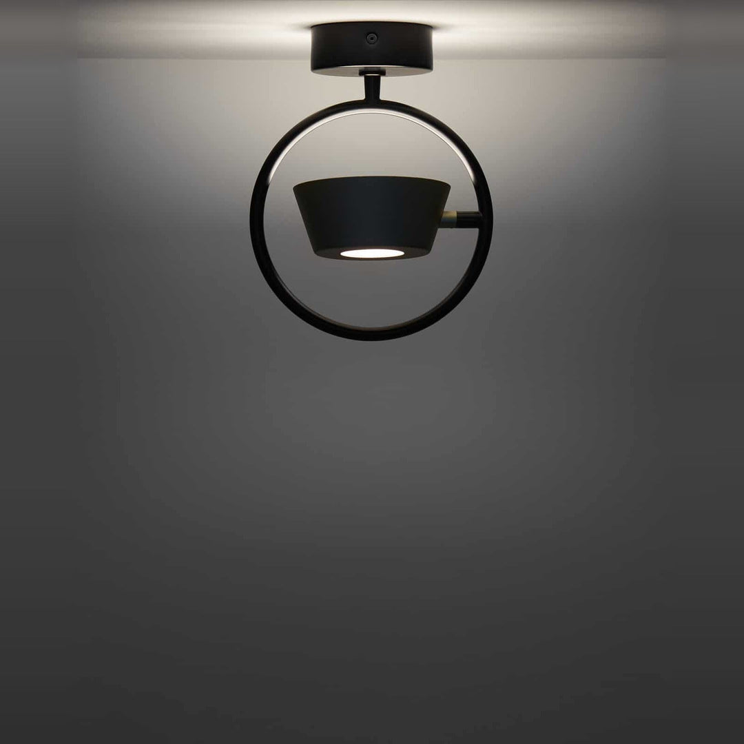 Olo Ring Wall Lamp by Seed Design, styled in a room setting, view 6