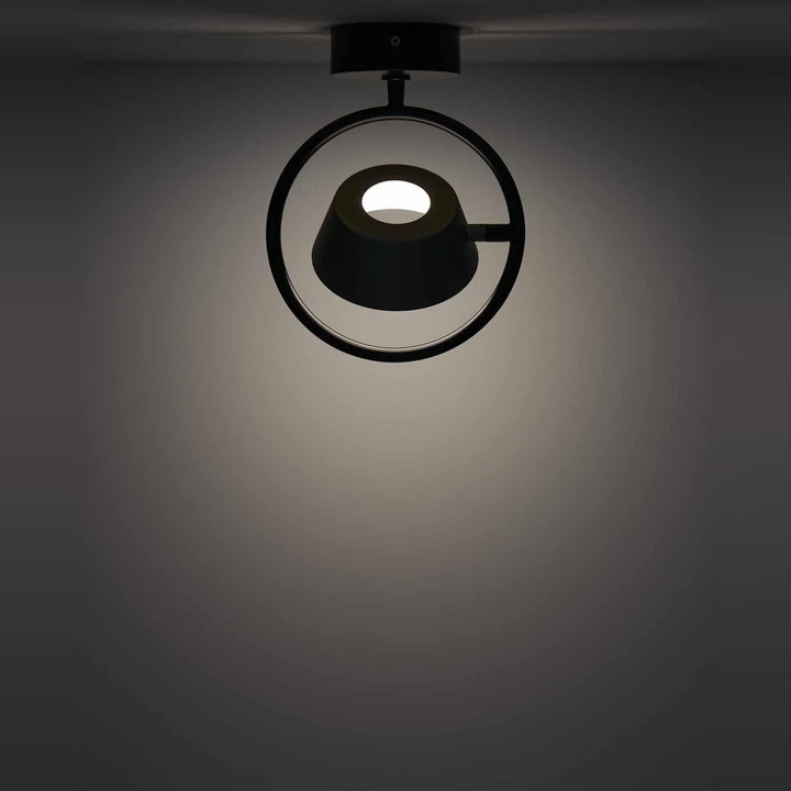 Olo Ring Wall Lamp by Seed Design, styled in a room setting, view 5
