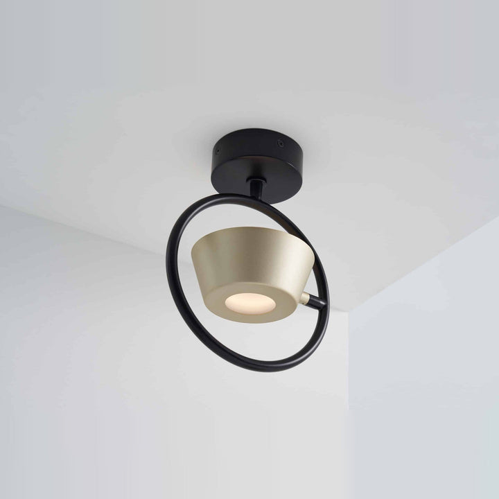 Olo Ring Wall Lamp by Seed Design, styled in a room setting, view 9
