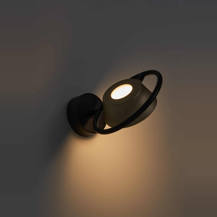 Olo Ring Wall Lamp by Seed Design, styled in a room setting