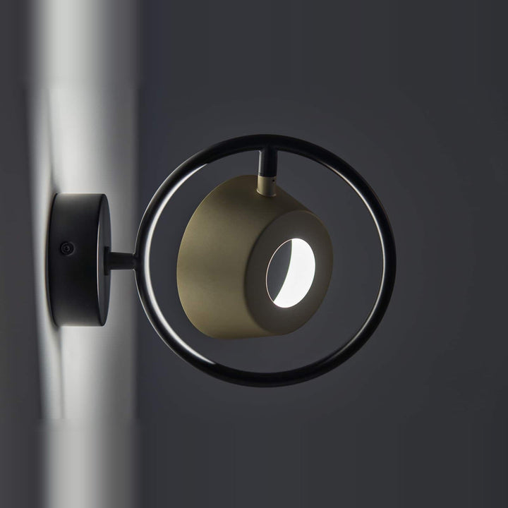 Olo Ring Wall Lamp by Seed Design, studio shot, view 2